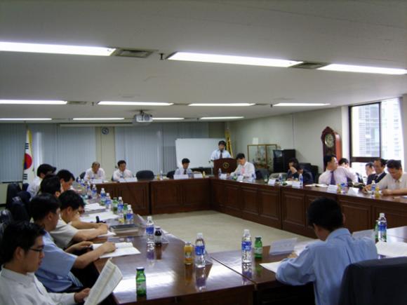 6월 5일 한국선주협회 대회의실에서 개최된 '해운물류산업 발전을 위한 합동 워크숍' 전경