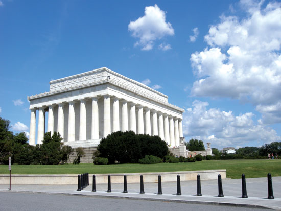 워싱턴의 랜드마크 '링컨기념관'