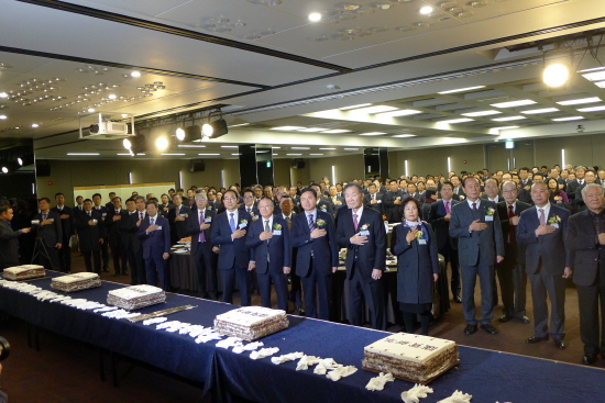 2019 해양수산가족 신년인사회에 400여명의 해양수산인들이 참석했다.